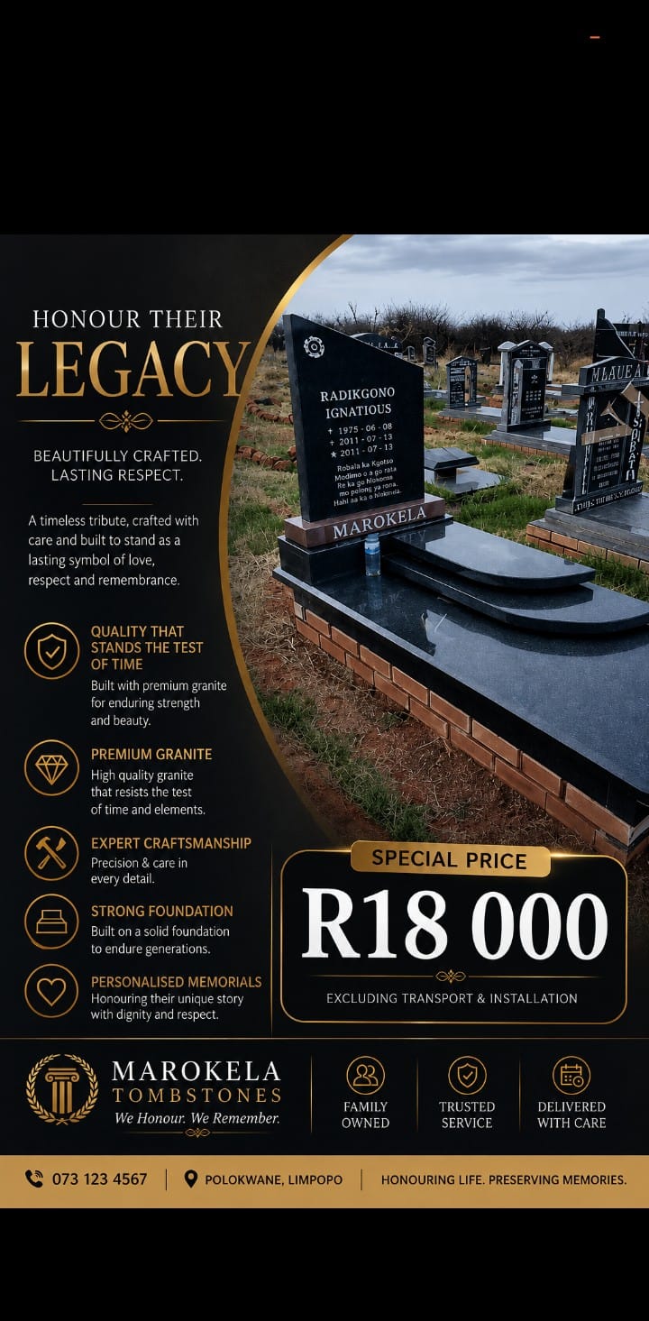 Arch Upright Monument R18 000